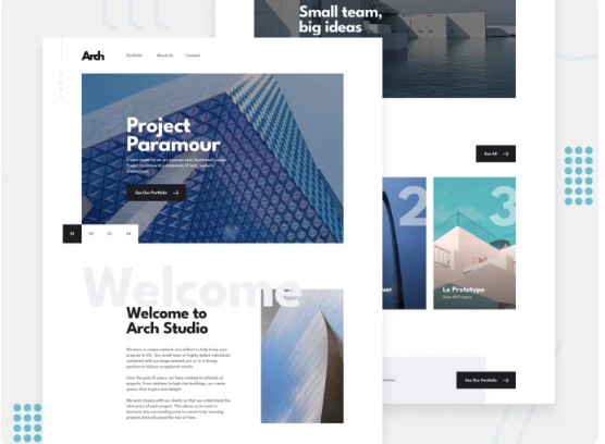 Screenshot of Arch Studio Web App